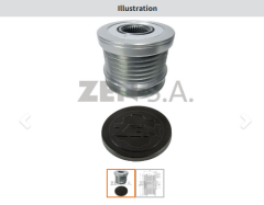ZEN 5644 - ALTERNATÖR KASNAK
