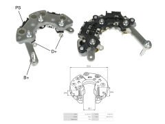 ALTERNATOR DIOT TABLASI ISUZU CHAMPION 114MM
