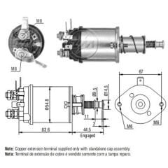 ZM 614 - MARŞ OTOMATİĞİ 12V