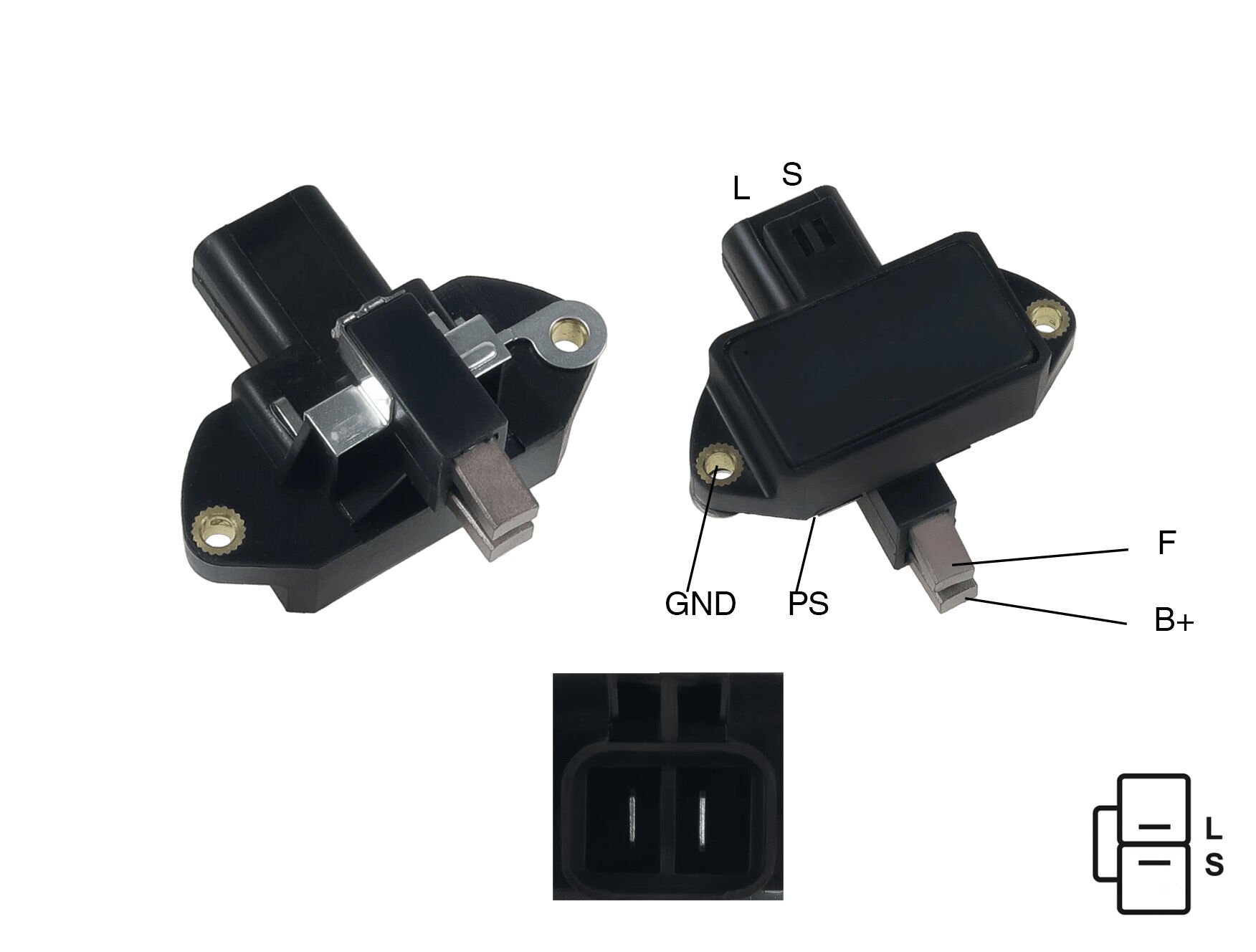 ALTERNATOR KONJEKTOR 12V L-S TERMINAL THERMOKING KABLOSUZ