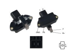 ALTERNATOR KONJEKTOR 12V L-S TERMINAL THERMOKING KABLOSUZ