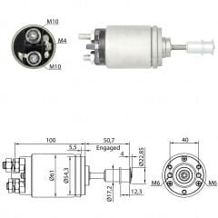 ZM 643 - MARŞ OTOMATİĞİ 12V