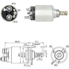 ZM 645 - MARŞ OTOMATİĞİ 24V