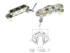 ALTERNATOR DIOT TABLASI MAZDA B2200 / MITSUBISHI PAJERO - GALANT 85MM