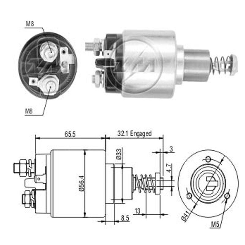 ZM 676 - MARŞ OTOMATİĞİ 12V