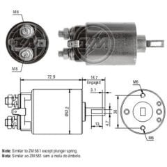ZM 680 - MARŞ OTOMATİĞİ 12V