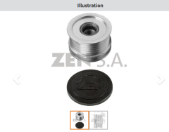 ZEN 5384 - ALTERNATÖR KASNAK