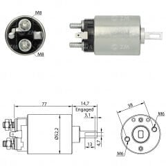 ZM 682 - MARŞ OTOMATİĞİ 12V