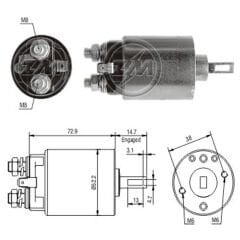 ZM 683 - MARŞ OTOMATİĞİ 12V