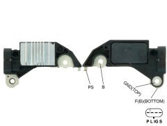 ALTERNATOR KONJEKTOR 12V GM 4 KALIN FIS