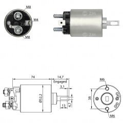 ZM 684 - MARŞ OTOMATİĞİ 12V