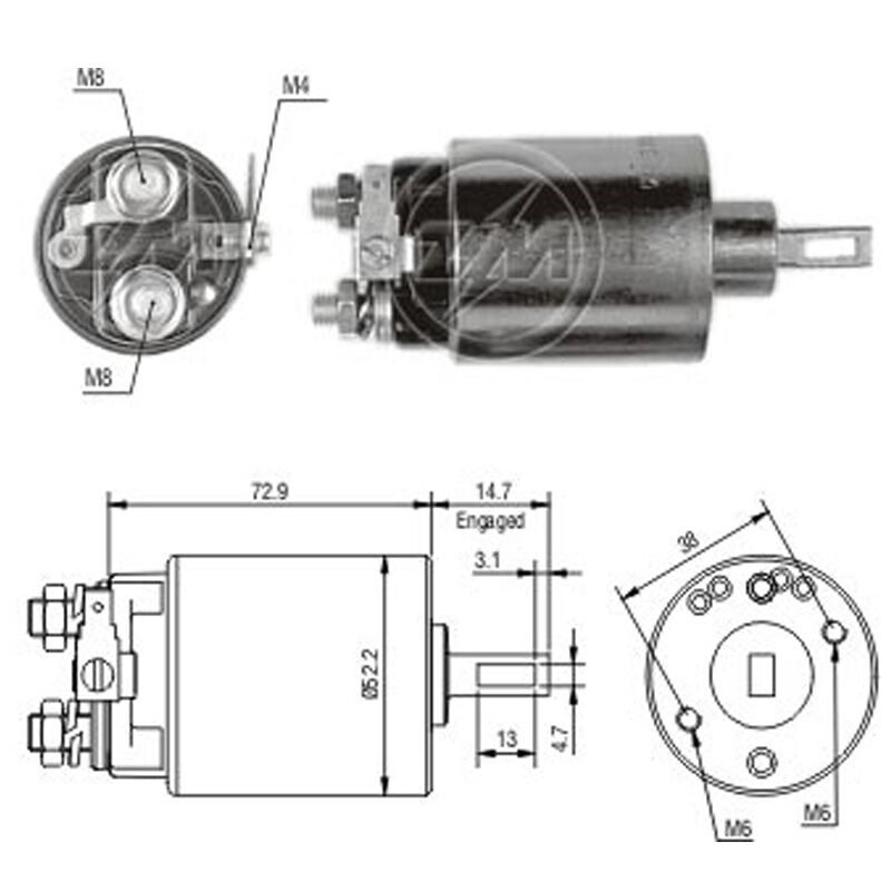 ZM 685 - MARŞ OTOMATİĞİ 12V