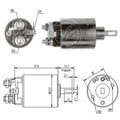 ZM 685 - MARŞ OTOMATİĞİ 12V