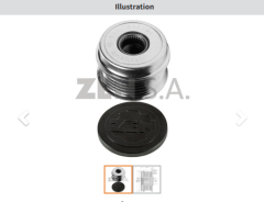 ZEN 5392 - ALTERNATÖR KASNAK