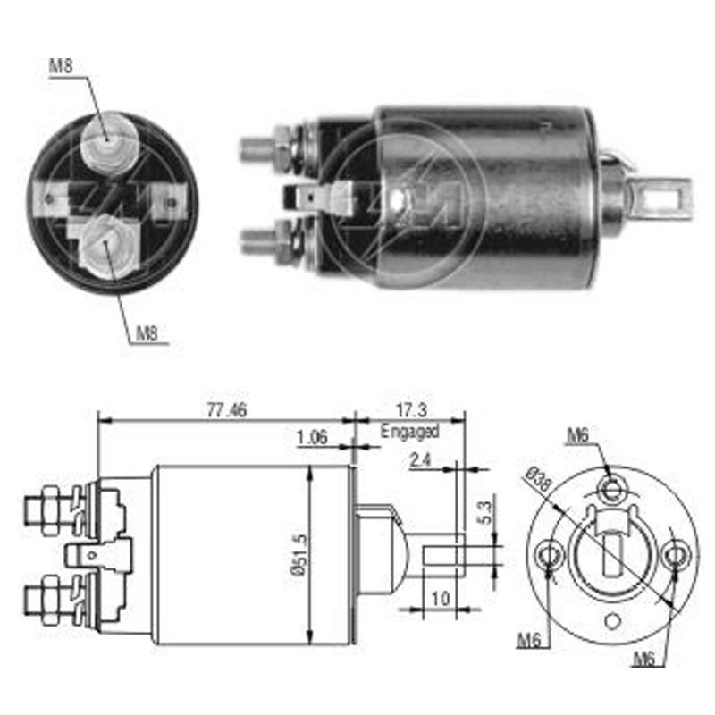 ZM 694 - MARŞ OTOMATİĞİ 12V
