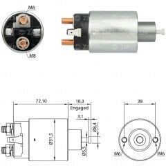 ZM 697 - MARŞ OTOMATİĞİ 12V