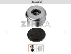 ZEN 5409 - ALTERNATÖR KASNAK