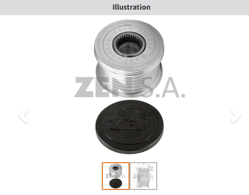 ZEN 5422 - ALTERNATÖR KASNAK