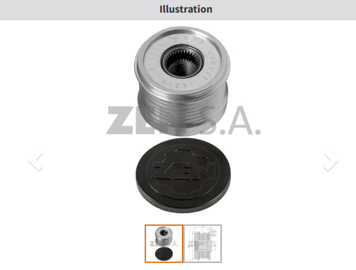 ZEN 5423 - ALTERNATÖR KASNAK