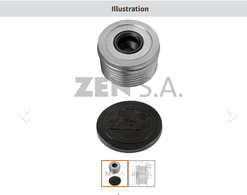 ZEN 5429 - ALTERNATÖR KASNAK