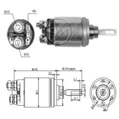 ZM 741 - MARŞ OTOMATİĞİ 12V