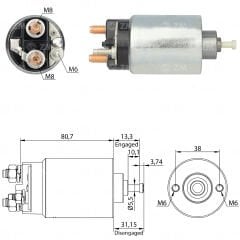 ZM 761 - MARŞ OTOMATİĞİ 12V