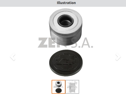 ZEN 5440 - ALTERNATÖR KASNAK