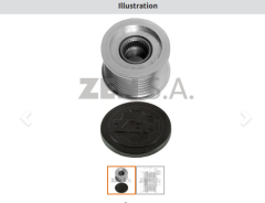 ZEN 5445 - ALTERNATÖR KASNAK