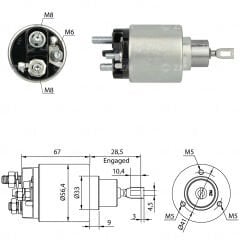 ZM 775 - MARŞ OTOMATİĞİ 12V