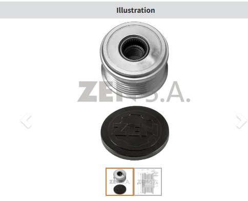 ZEN 5450 - ALTERNATÖR KASNAK