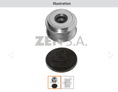 ZEN 5454 - ALTERNATÖR KASNAK