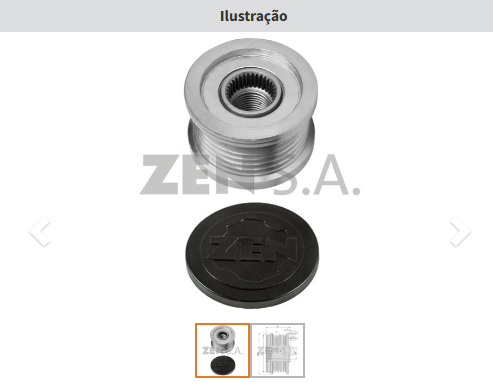 ZEN 5456 - ALTERNATÖR KASNAK