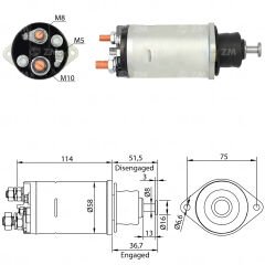 ZM 810 - MARŞ OTOMATİĞİ 24V