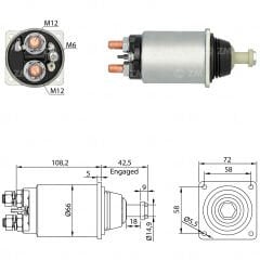 ZM 832 - MARŞ OTOMATİĞİ 24V