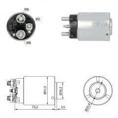 ZM 861 - MARŞ OTOMATİĞİ 12V