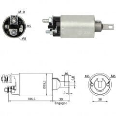 ZM 890 - MARŞ OTOMATİĞİ 12V