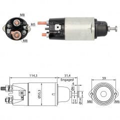 ZM 898 - MARŞ OTOMATİĞİ 24V
