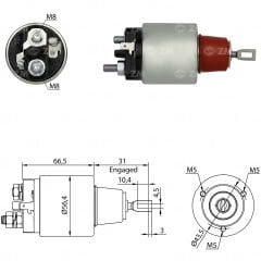 ZM 975 - MARŞ OTOMATİĞİ 12V
