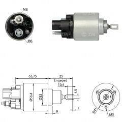 ZM 978 - MARŞ OTOMATİĞİ 12V