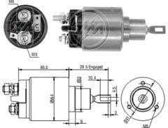 ZM 2573C - MARŞ OTOMATİĞİ 12V