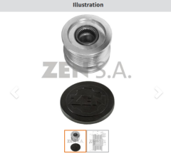 ZEN 5514 - ALTERNATÖR KASNAK