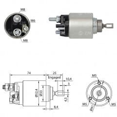 ZM 1381 - MARŞ OTOMATİĞİ 12V