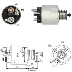 ZM 7492 - MARŞ OTOMATİĞİ 12V