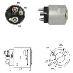 ZM 6492 - MARŞ OTOMATİĞİ 12V