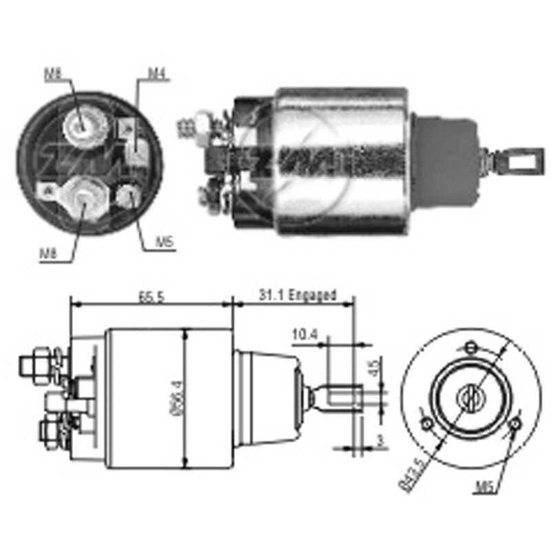 ZM 772 - MARŞ OTOMATİĞİ 12V