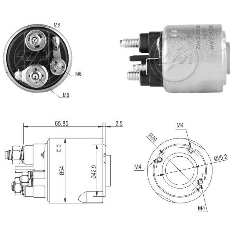 ZM 3590 - MARŞ OTOMATİĞİ 12V