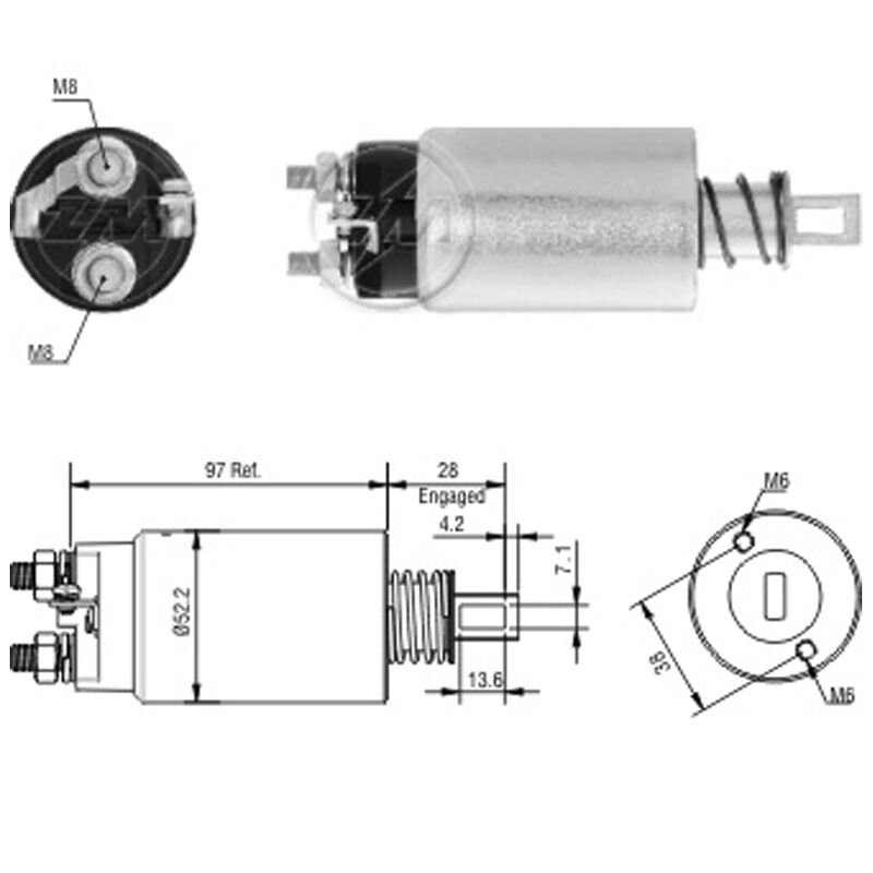 ZM 2982 - MARŞ OTOMATİĞİ 24V