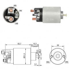ZM 7993 - MARŞ OTOMATİĞİ 12V