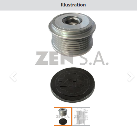 ZEN 5580 - ALTERNATÖR KASNAK