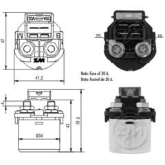 ZM 102 - MARŞ OTOMATİĞİ 12V